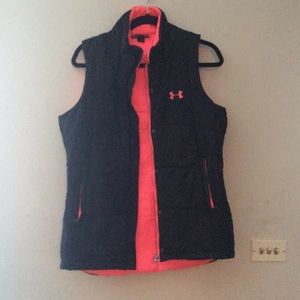 Black and pink vest